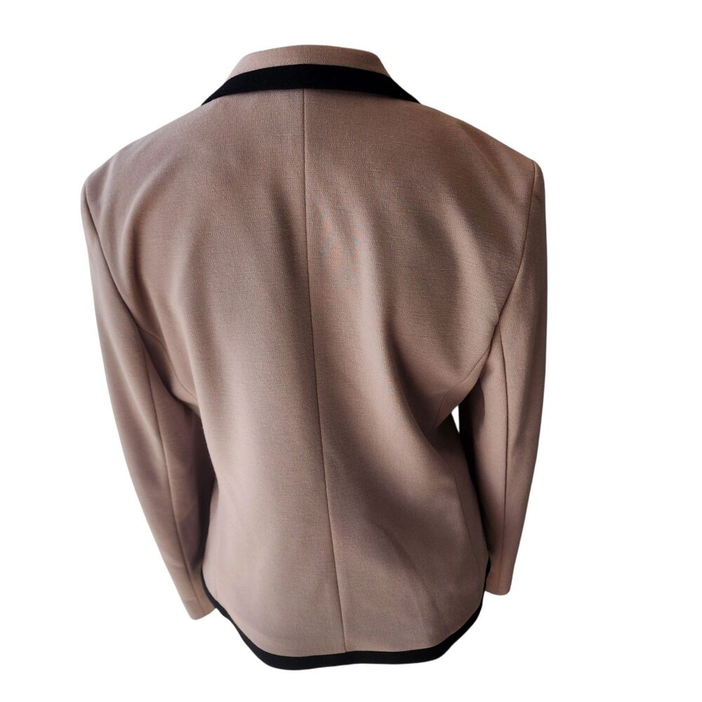 Oleg Cassini Blazer Womens Sz 10 Old Money Quiet Luxury Vintage Office Corporate - Picture 3 of 5